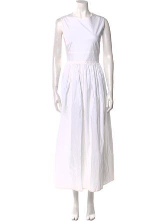 The Row Crew Neck Long Dress