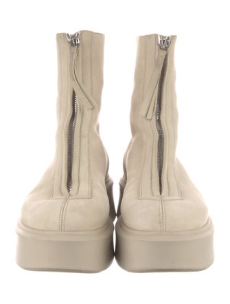 The Row 1 Nubuck Leather Chelsea Boots