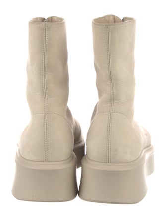 The Row 1 Nubuck Leather Chelsea Boots