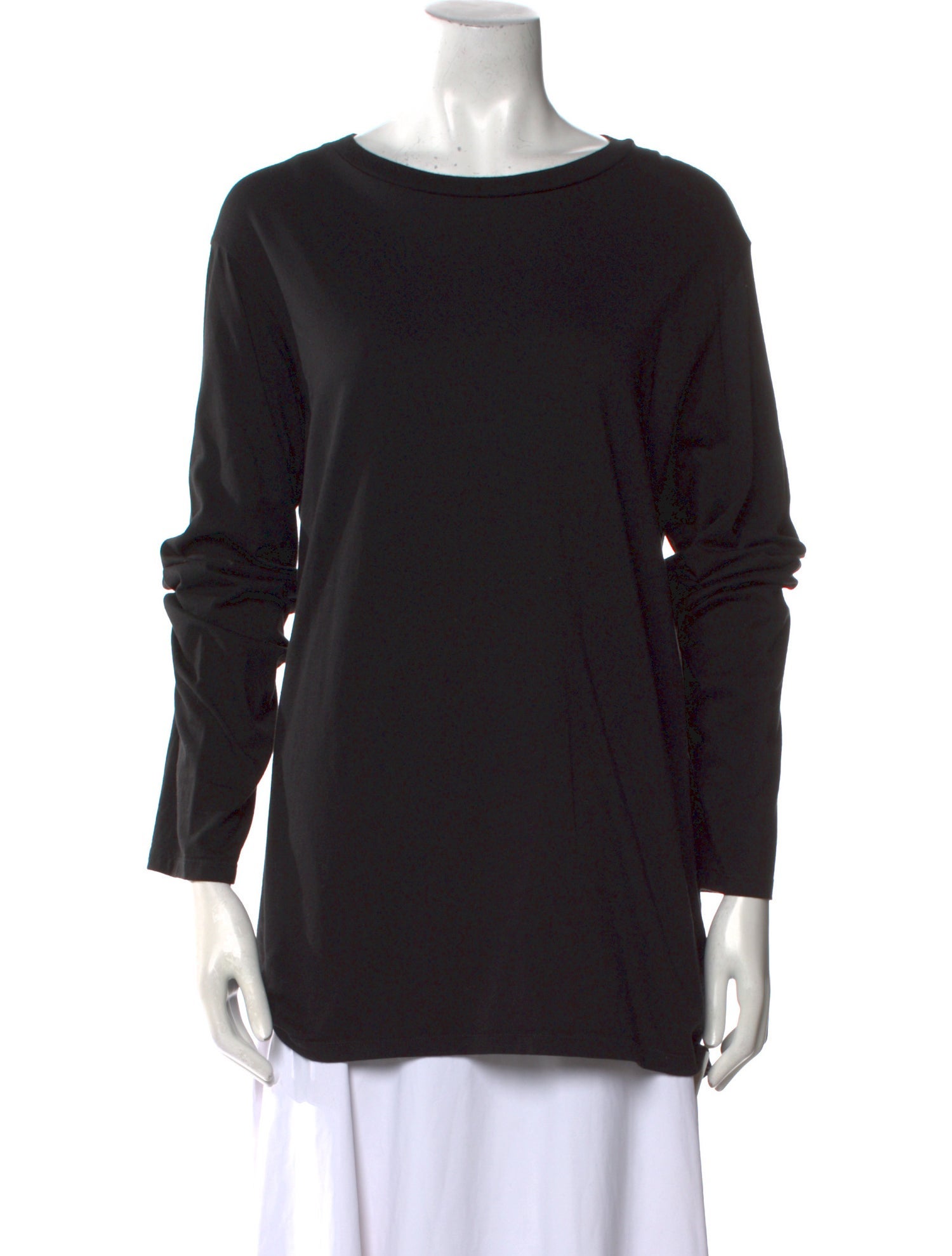 The Row Bateau Neckline Long Sleeve Sweatshirt