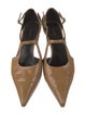 The Row Bourgeoisie Salome Lizard Slingback Pumps