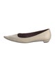 The Row Leather Ballet Flats