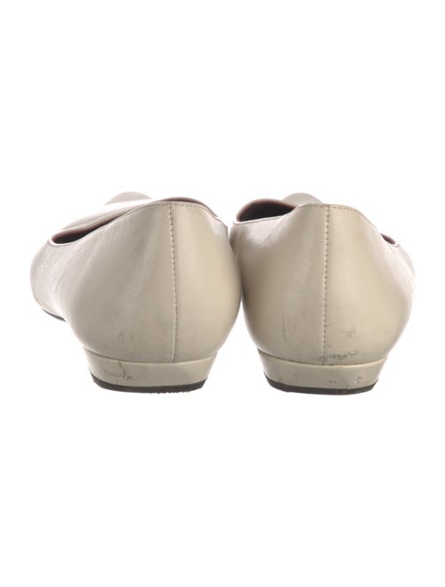 The Row Leather Ballet Flats