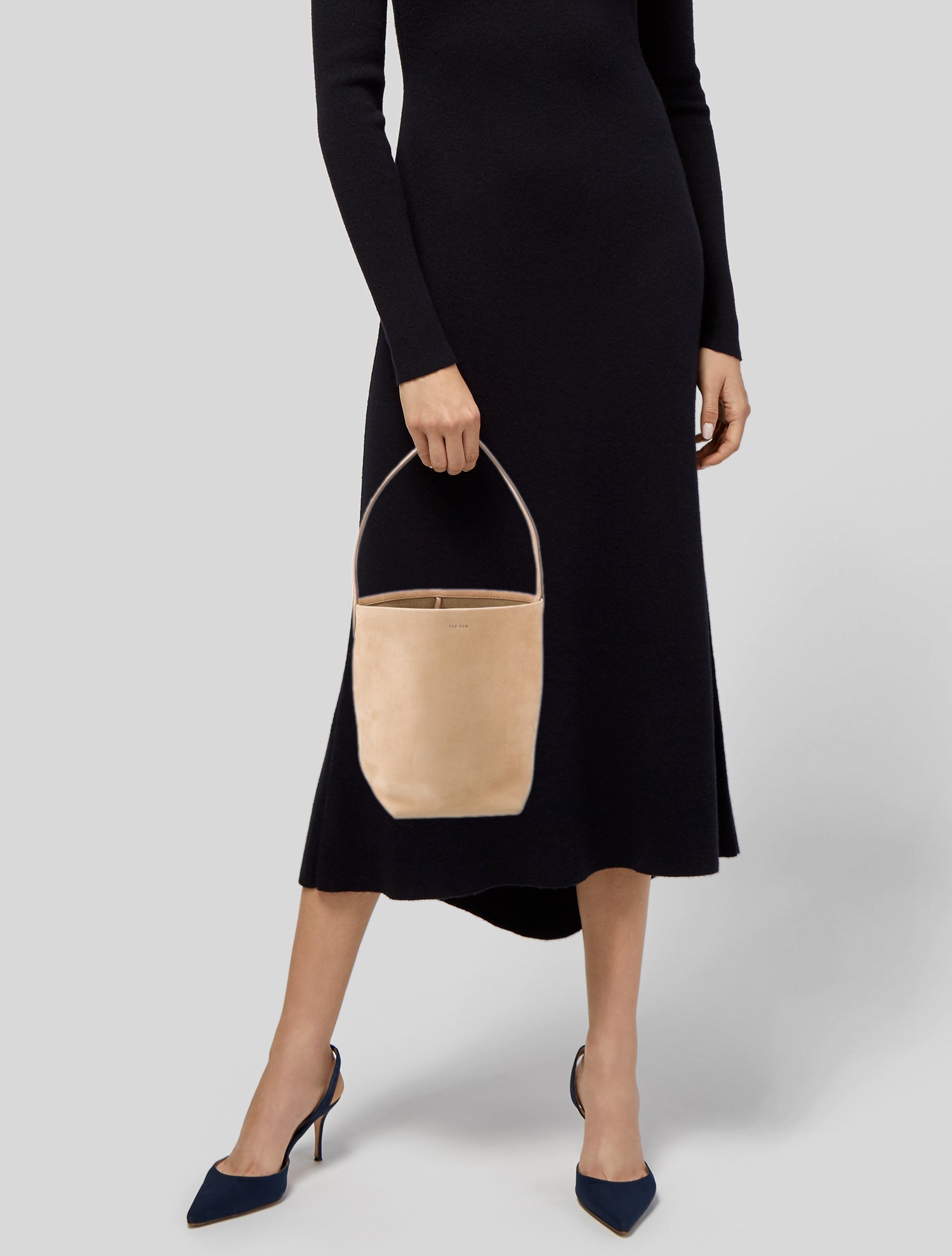 The Row Suede N/S Park Tote