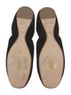 The Row Suede D'Orsay Flats