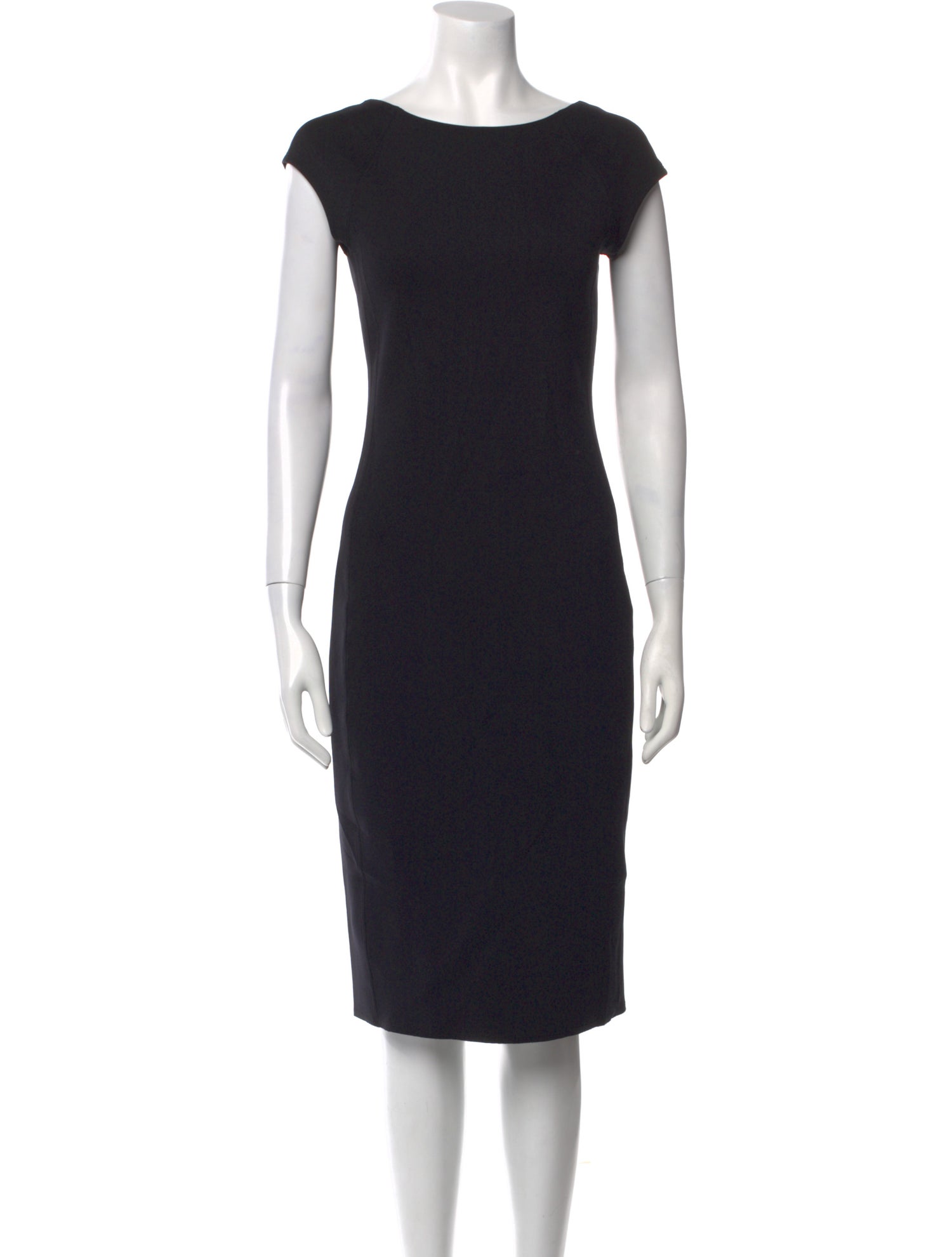 The Row Bateau Neckline Knee-Length Dress