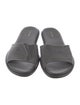 The Row Leather Slides