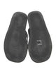 The Row Ginza Suede Flip Flops