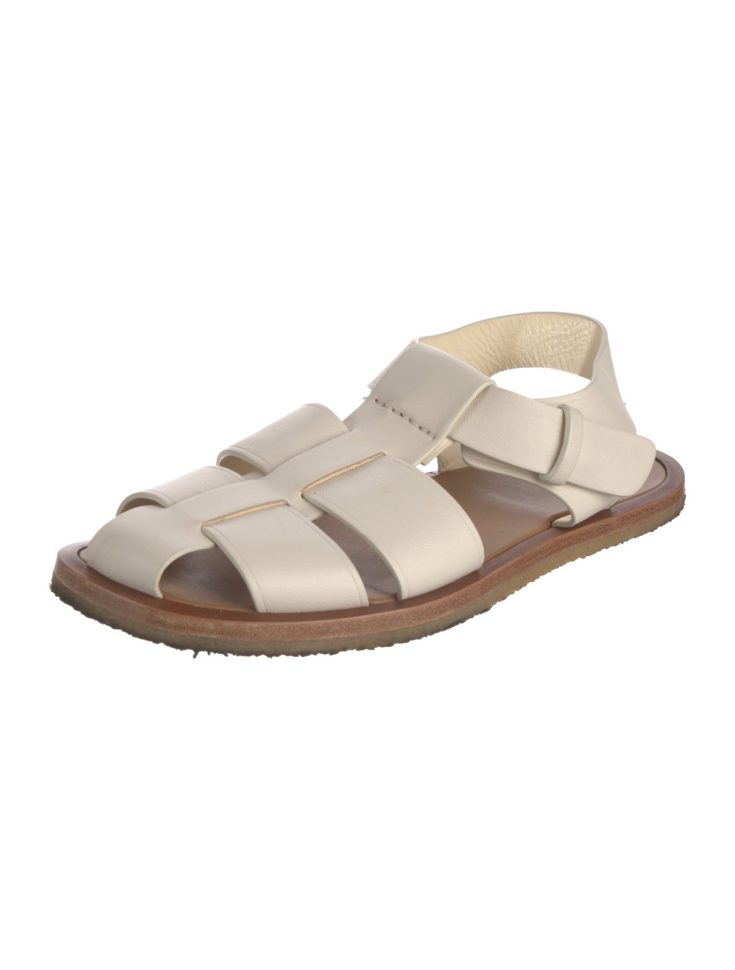 The Row Leather Sandals