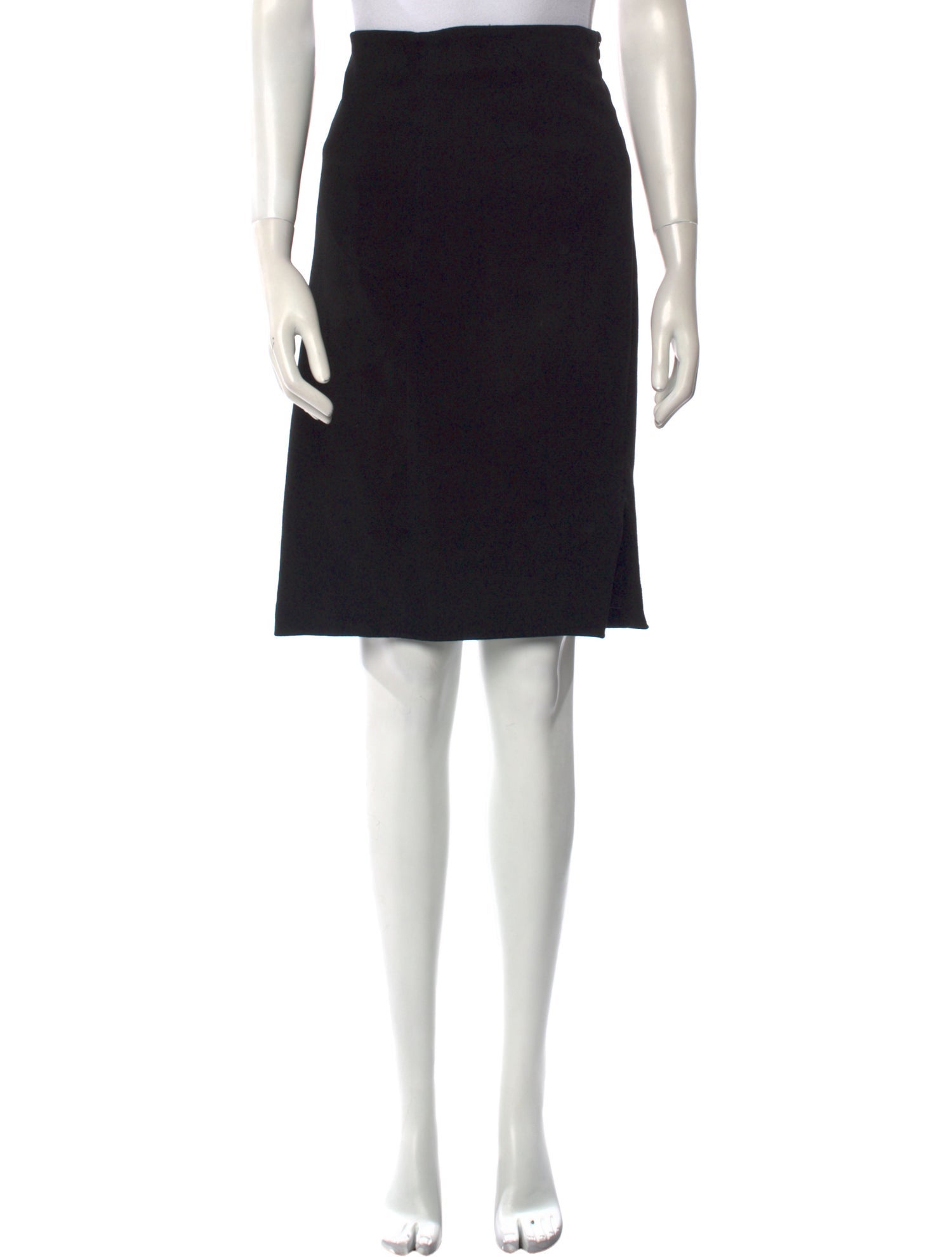 The Row Suede Knee-Length Skirt