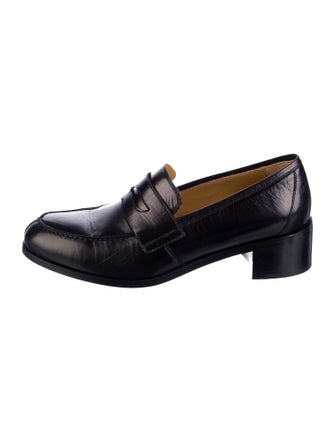 The Row Vera Leather Loafers