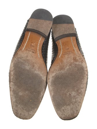 The Row Python Adam Loafers Snakeskin Loafers