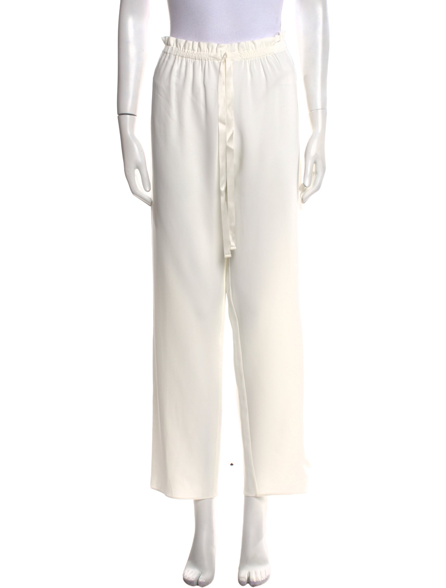 The Row Silk Wide Leg Pants