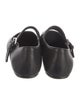 The Row Leather Mary Jane Flats