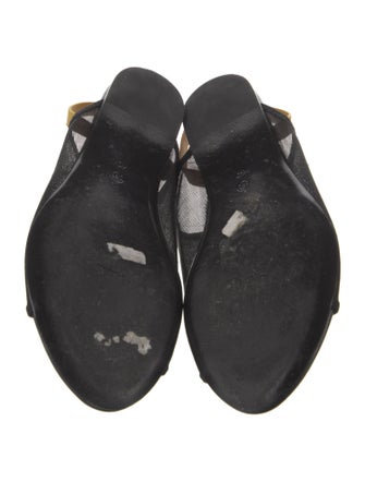 The Row Mesh Slingback Mesh Slingback Sandals