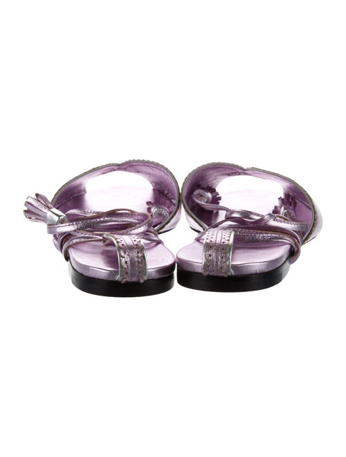 The Row Charlotte Patent Leather Gladiator Sandals