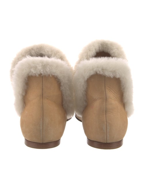 The Row Eros Shearling Chelsea Boots