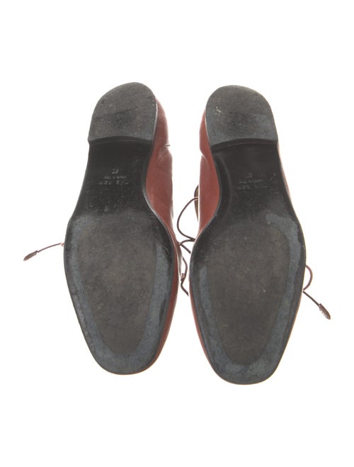 The Row Dimitri Leather Oxfords