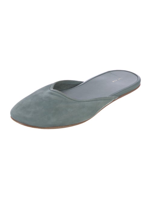The Row Suede Mules