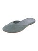 The Row Suede Mules