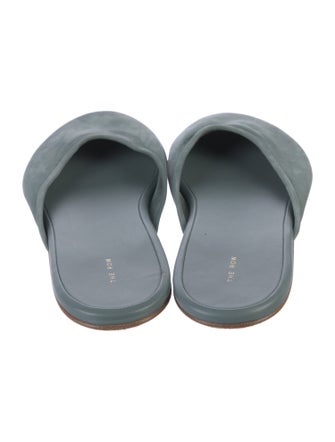 The Row Suede Mules