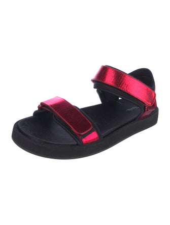 The Row Leather Sandals