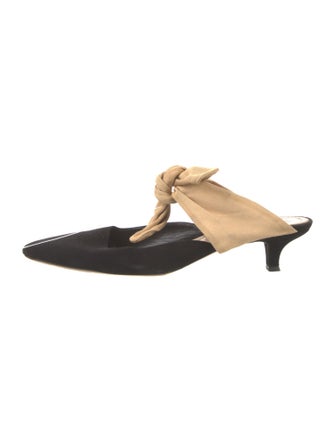 The Row Coco Suede Mules