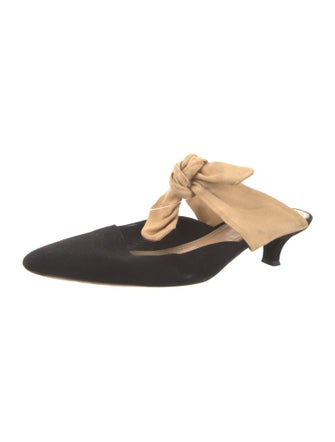 The Row Coco Suede Mules
