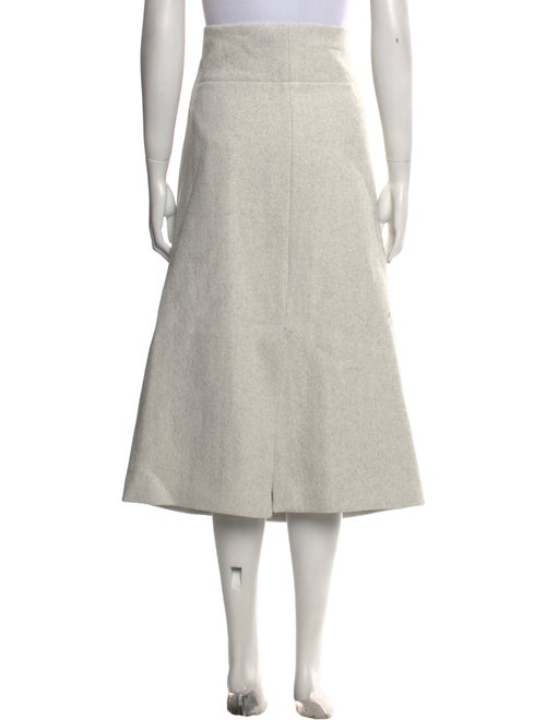 The Row Wool Midi Length Skirt