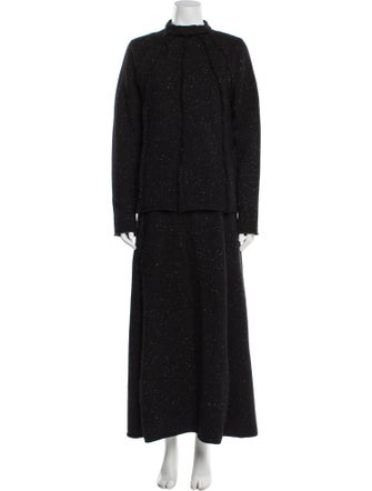 The Row Wool Skirt Set