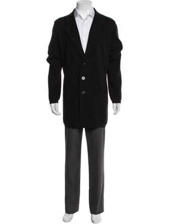 The Row Merino Wool V-Neck Cardigan