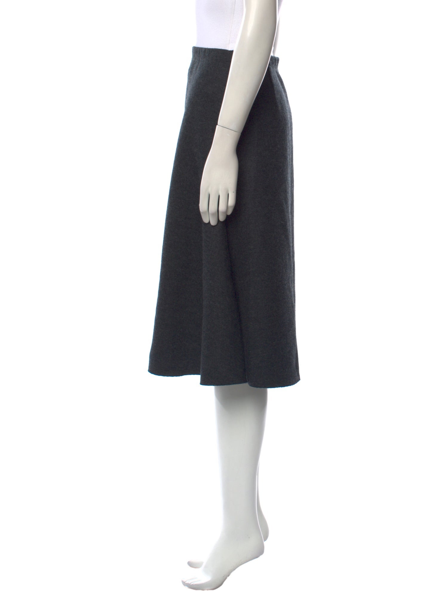 The Row Virgin Wool Knee-Length Skirt