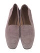 The Row Suede Loafers