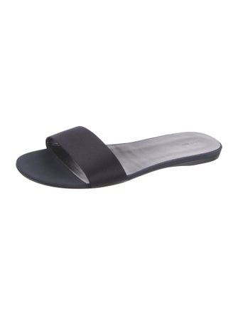 The Row Gemma Satin Slides