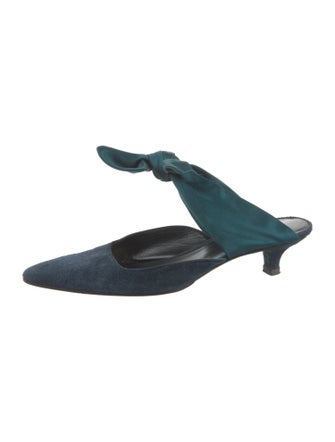 The Row Coco Suede Mules
