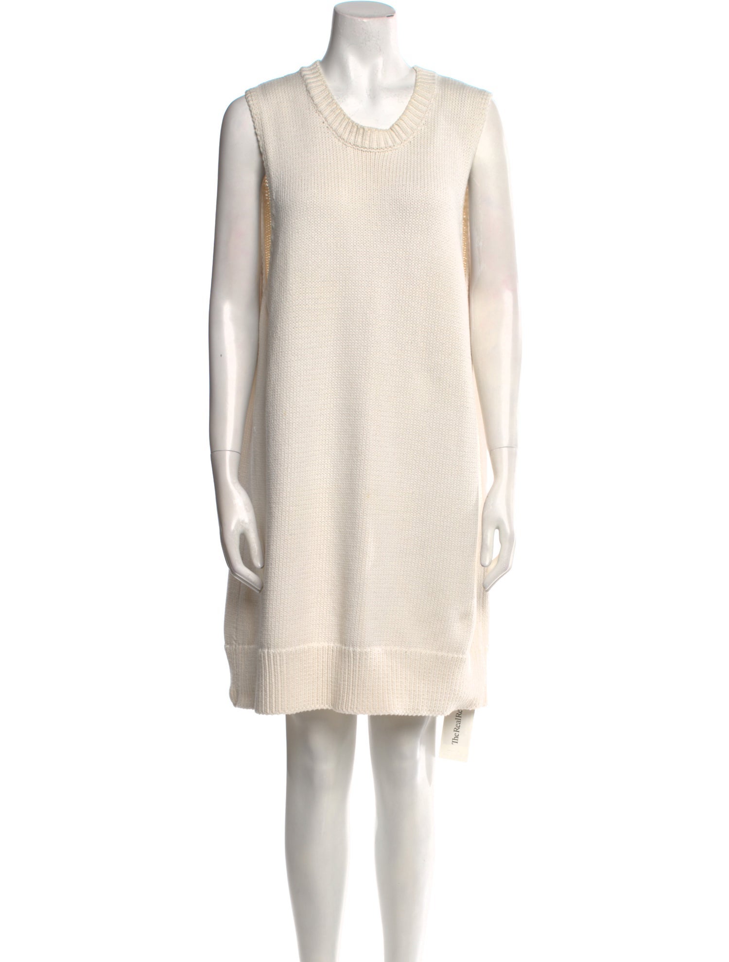 The Row Scoop Neck Mini Dress