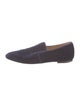 The Row Alys Velvet Loafers