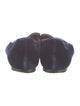 The Row Alys Velvet Loafers