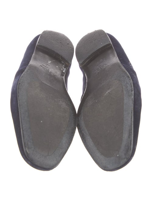 The Row Alys Velvet Loafers