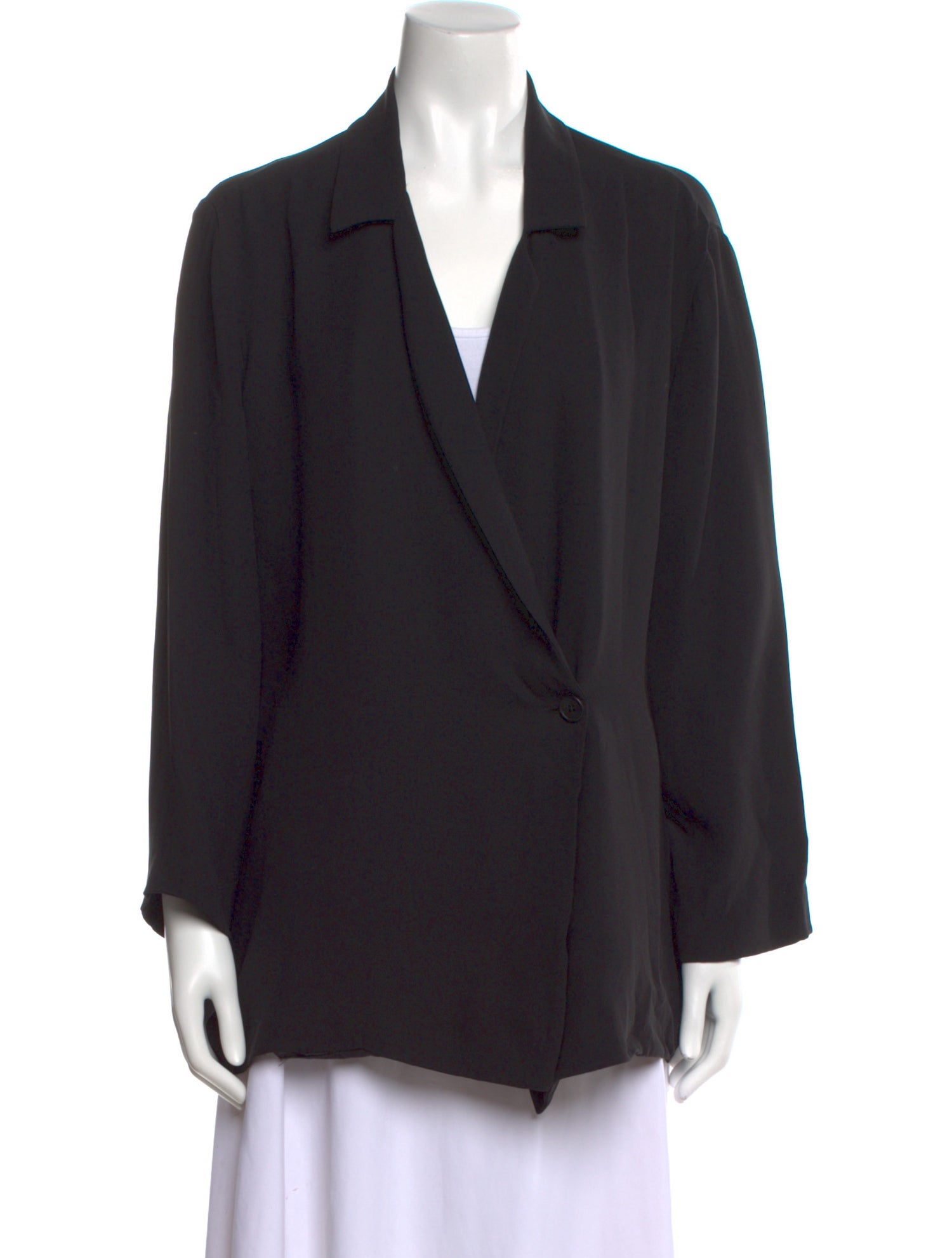 The Row Silk Long Sleeve Blouse