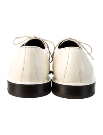 The Row Patent Leather Oxfords