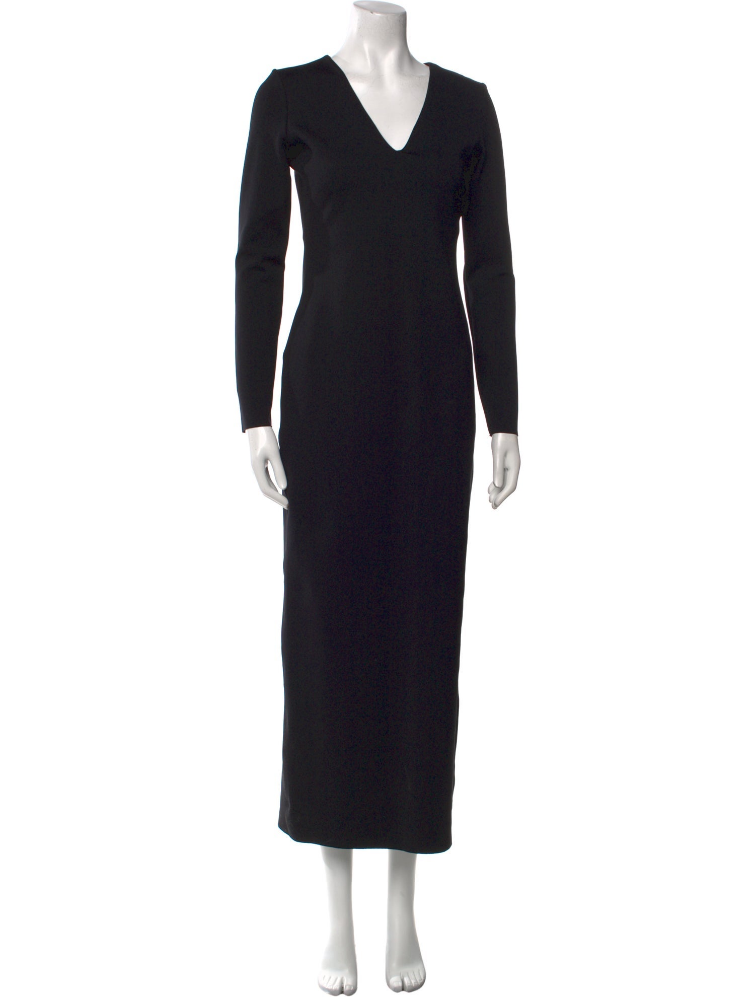 The Row V-Neck Long Dress