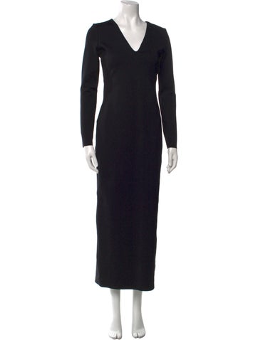 The Row Dresses V-Neck Long Dress M