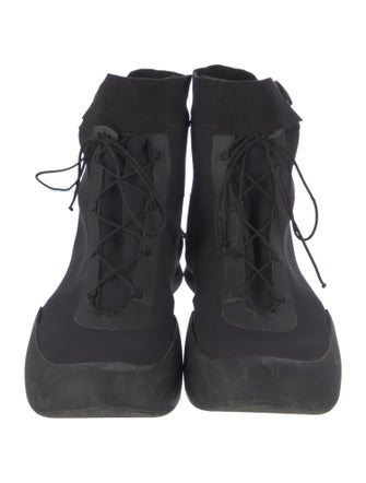 The Row Neoprene Wedge Sneakers