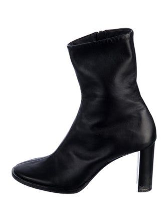 The Row Leather Sock Boots