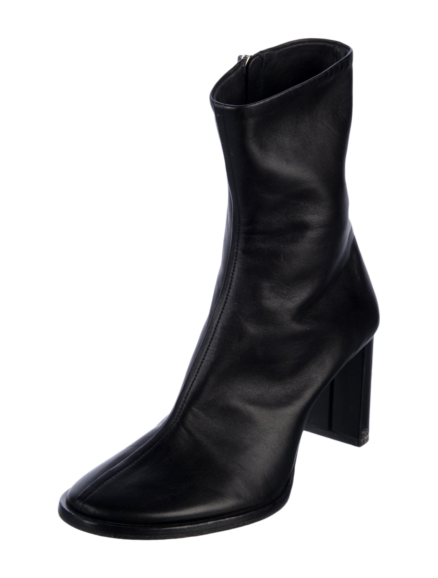The Row Leather Sock Boots