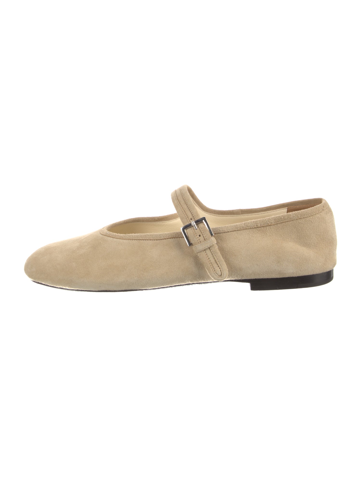 （THE ROW ）Boheme Suede Mary Jane Ballerina Flats THE ROW Boheme Suede Mary Jane Ballerina Flats - Bergdorf