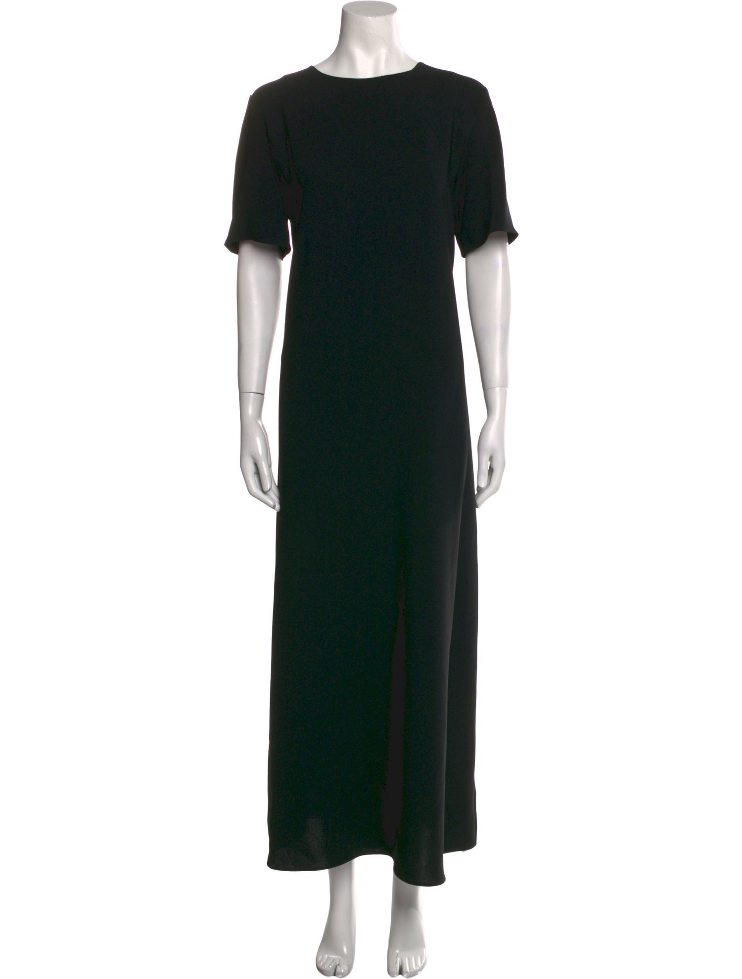 Crew Neck Dress Beh Ck Black
