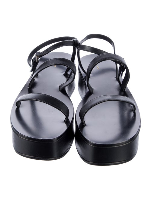 The Row Leather Slingback Sandals