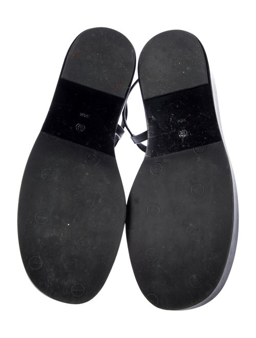 The Row Leather Slingback Sandals